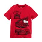 Boys 4-8 Carter's Fire Truck Graphic Tee, Size: 8, Red