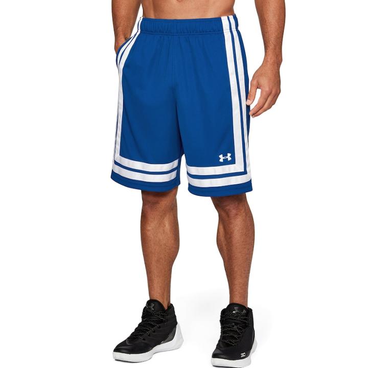 Men's Under Armour Baseline Shorts, Size: Medium, Blue