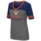 Women's Campus Heritage Virginia Cavaliers Varsity Tee, Size: Xl, Grey