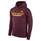 Men's Nike Minnesota Golden Gophers Therma-fit Hoodie, Size: Large, Dark Red
