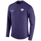 Men's Nike Kansas State Wildcats Modern Waffle Fleece Sweatshirt, Size: Medium, Ovrfl Oth