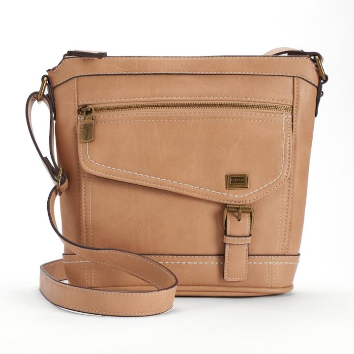 Concept Amhearst Super Organizer Crossbody Bag, Women's, Lt Brown