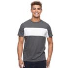 Men's Urban Pipeline&reg; Chest Panel Tee, Size: Large, Dark Grey