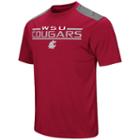 Men's Campus Heritage Washington State Cougars Rival Heathered Tee, Size: Large, Light Red