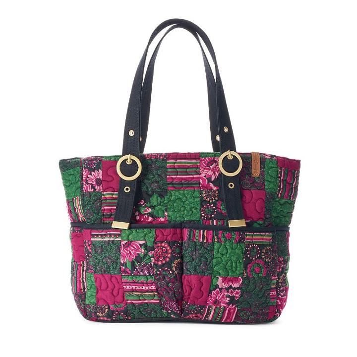 Donna Sharp Elaina Quilted Patchwork Tote, Women's, Ovrfl Oth