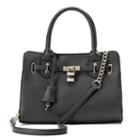 Mellow World Michaela Lock Convertible Satchel, Women's, Black