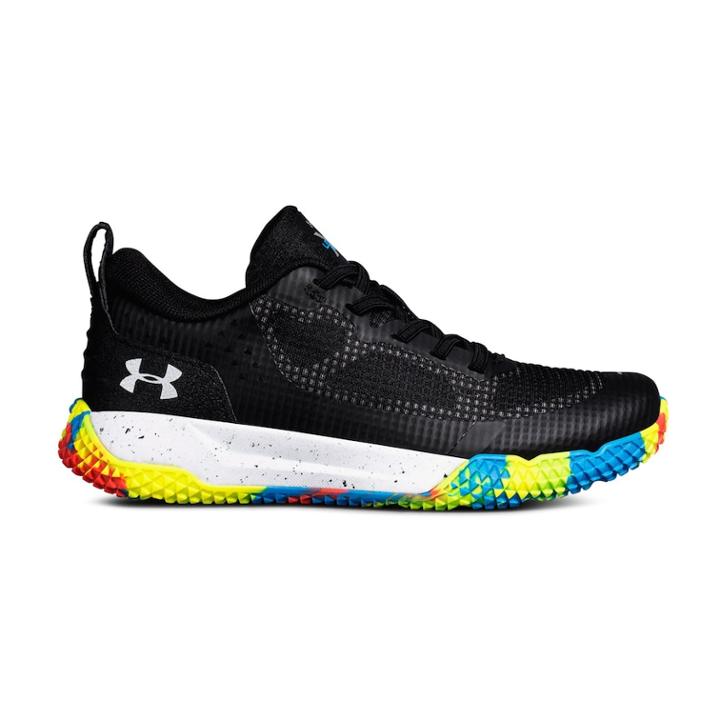 Under Armour Mainshock Preschool Kids' Sneakers, Kids Unisex, Size: 13, Black