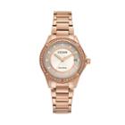 Drive From Citizen Eco-drive Women's Crystal Stainless Steel Watch, Pink