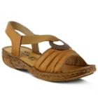 Spring Step Karmel Women's Wedge Sandals, Size: 40, Beige Oth