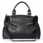 Leatherbay Ravenna Small Convertible Tote, Women's, Black