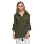 Women's Levi's Hooded Anorak Jacket, Size: Small, Green
