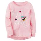 Girls 4-8 Carter's Kind Is Cool Graphic Tee, Size: 8, Light Pink