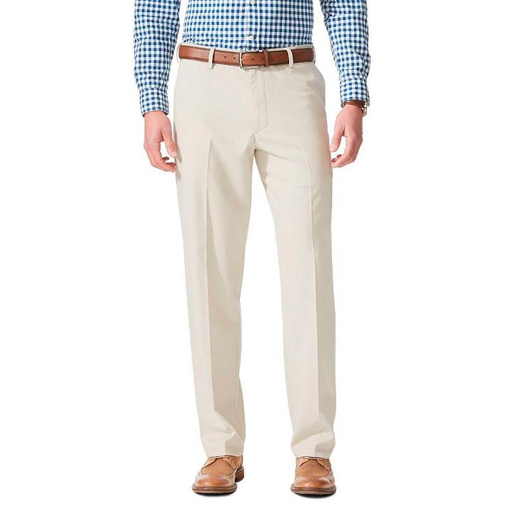 Men's Dockers&reg; Relaxed Fit Comfort Stretch Khaki Pants D4, Size: 42x30, White Oth