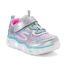 Skechers S Lights Galaxy Lights Toddler Girls' Light Up Sneakers, Size: 7 T, Yellow