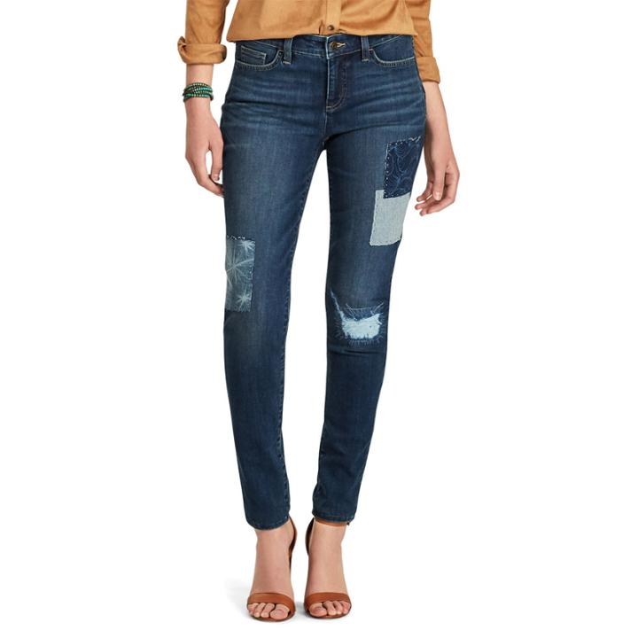 Petite Chaps Classic Fit Slim-leg Jeans, Women's, Size: 8 Petite, Blue