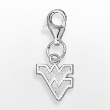 Logoart West Virginia Mountaineers Sterling Silver Logo Charm, Women's, Multicolor
