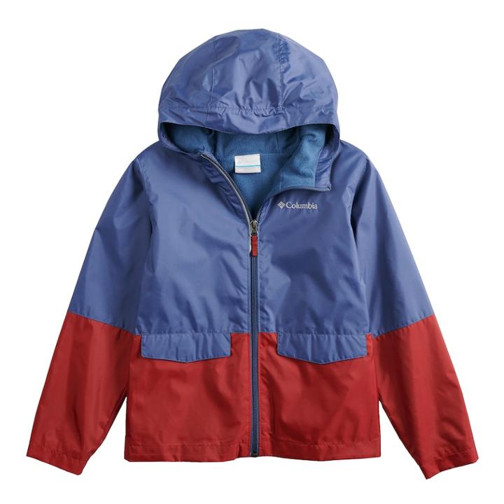 Boys 8-20 Columbia Weather-drain Lined Jacket, Size: Medium, Blue