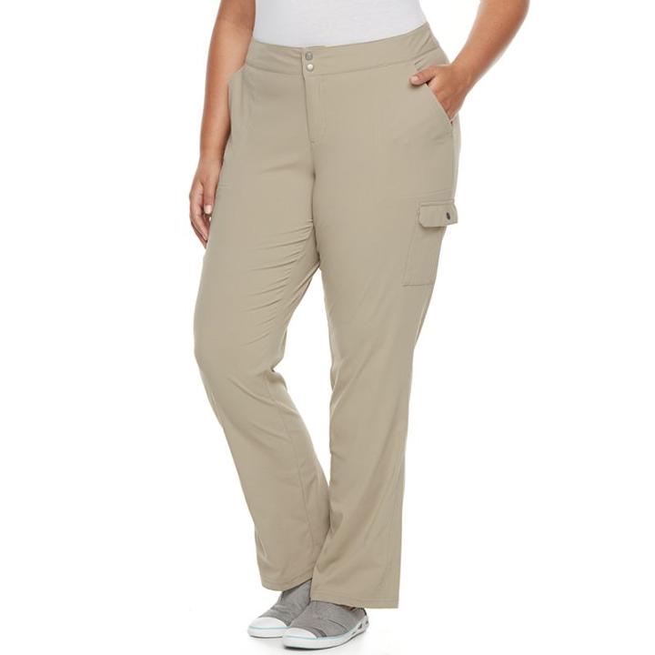 Plus Size Columbia Zephyr Heights Ii Straight-leg Pants, Women's, Size: 16 - Regular, Red/coppr (rust/coppr)
