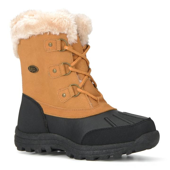 Lugz Tallulah Women's Water Resistant Winter Boots, Size: Medium (7.5), Gold