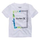 Toddler Boy Hurley Bloom Dri-fit Graphic Tee, Size: 3t, White