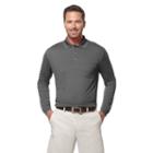 Men's Grand Slam Classic-fit Pocket Airflow Performance Golf Polo, Size: Small, Grey Other