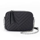 Madden Nyc Monica Quilted Crossbody Bag, Women's, Black
