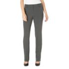 Women's Haggar&reg; Favorite Fit Twill Straight-leg Pants, Size: 2, Grey Other