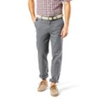Big & Tall Dockers D3 Classic-fit Washed Khaki Flat-front Pants, Men's, Size: 46x32, Grey