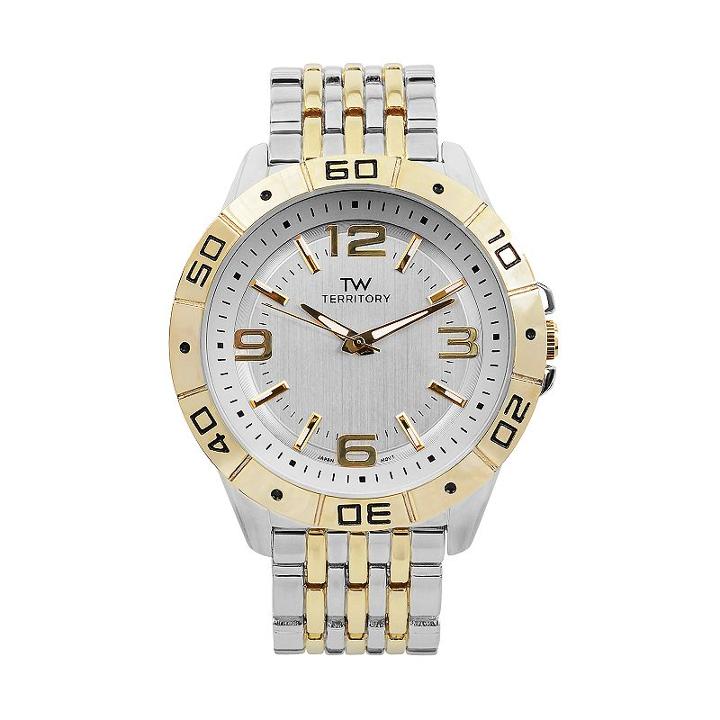 Territory Men's Stainless Steel Watch, Multicolor