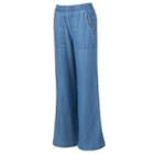 Women's Juicy Couture Wide-leg Denim Pants, Size: Xs, Blue