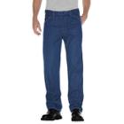 Big & Tall Dickies Regular Straight Fit Jeans, Men's, Size: 56x30, Med Blue
