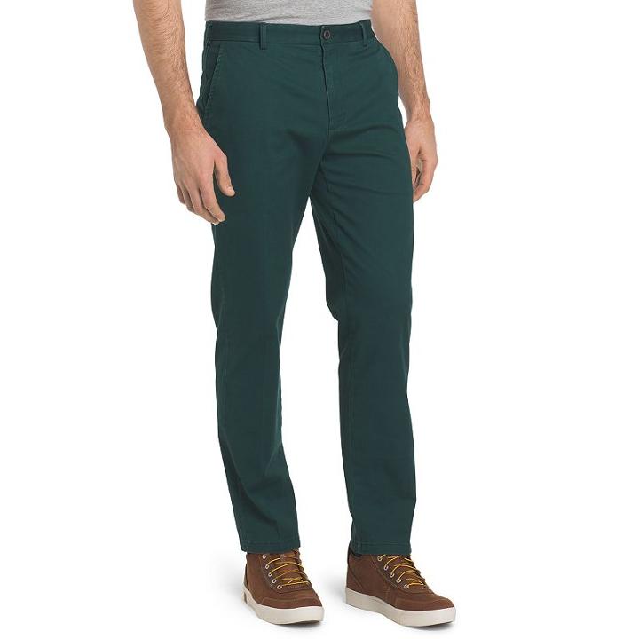 Men's Izod Saltwater Straight-fit Chino Pants, Size: 36x31, Dark Green