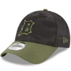 Adult New Era Detroit Tigers 9forty Memorial Day Flex-fit Cap, Men's, Green (camo)