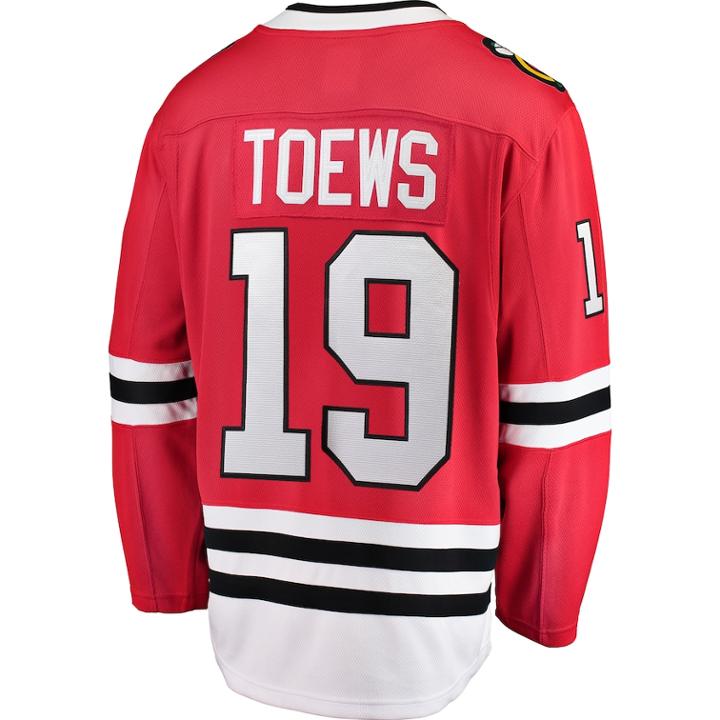 Men's Fanatics Chicago Blackhawks Jonathan Toews Breakaway Jersey, Size: Xxl, Med Red