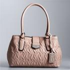 Simply Vera Vera Wang Tailor Triple Convertible Satchel, Women's, Light Pink