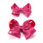 Girls 4-16 Jojo Siwa Pink Sequin Bow & Doll Bow Set