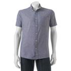 Men's Urban Pipeline&reg; Chambray Button-down Shirt, Size: Small, Blue (navy)