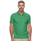 Men's Croft & Barrow&reg; Tailored-fit Polo, Size: Large, Med Green