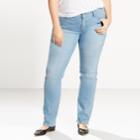 Plus Size Levi's&reg; 414 Relaxed Fit Straight-leg Jeans, Women's, Size: 22 - Regular, Light Blue