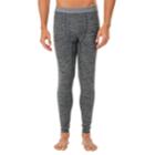 Men's Fruit Of The Loom Signature Performance L2 Thermal Base Layer Pants, Size: Xl, Grey (charcoal)