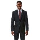 Men's Haggar&reg; Straight-fit Suit Jacket, Size: 38 Short, Black