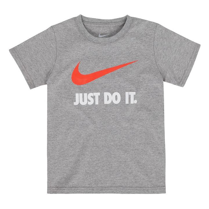 Boys 4-7 Nike Just Do It Tee, Boy's, Size: 5, Dark Grey