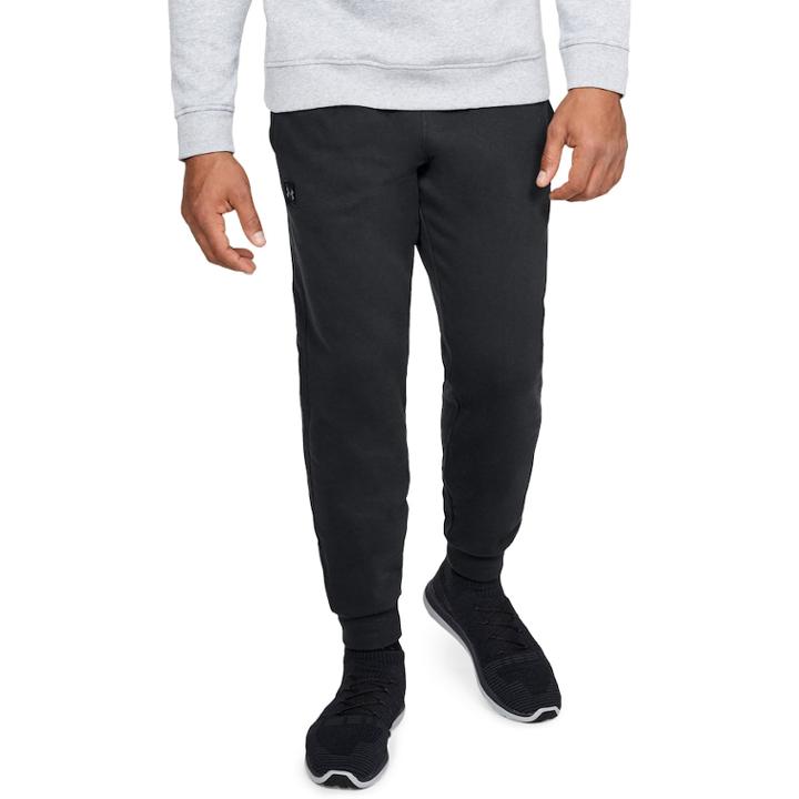 Men's Under Armour Rival Fleece Jogger Pants, Size: Xl, Black