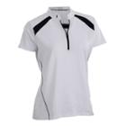 Women's Nancy Lopez Sporty Short Sleeve Golf Polo, Size: Xl, White