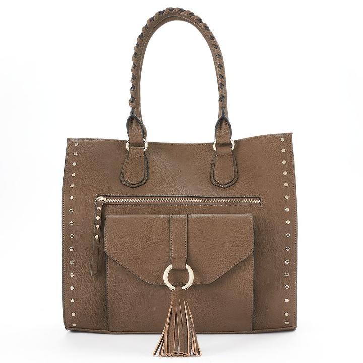 Sonoma Goods For Life&trade; Ruby Tassel Satchel, Women's, Green Oth