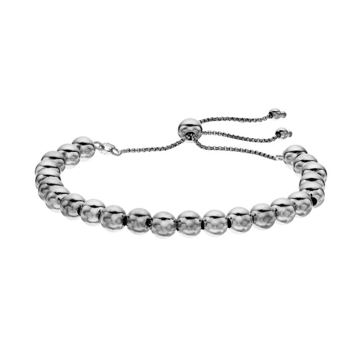 Sterling Silver Bead Bolo Bracelet, Women's
