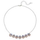 Mudd&reg; Marquise Stone Cluster Necklace, Women's, Blue