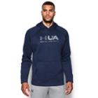 Men's Under Armour Tonal Twist Storm Fleece Hoodie, Size: Small, Blue (navy)