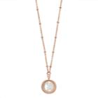 Lc Lauren Conrad Birthstone Shaker Pendant Necklace, Women's, Pink