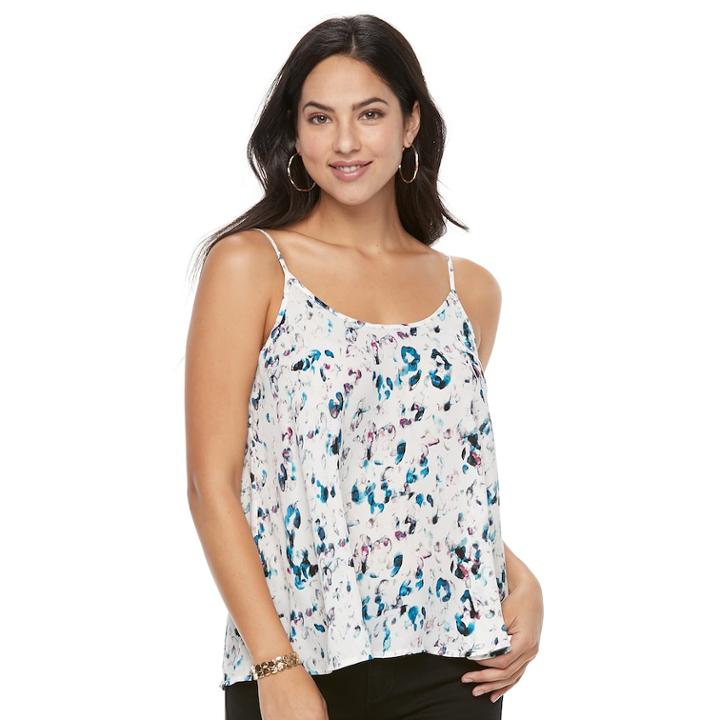 Women's Apt. 9&reg; Swing Camisole, Size: Large, White